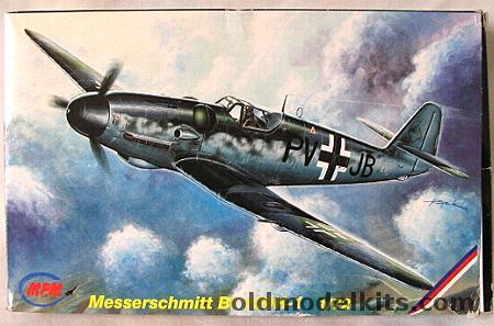 MPM 1/72 Messerschmitt Bf-109H-1 High Altitude, 72069 plastic model kit